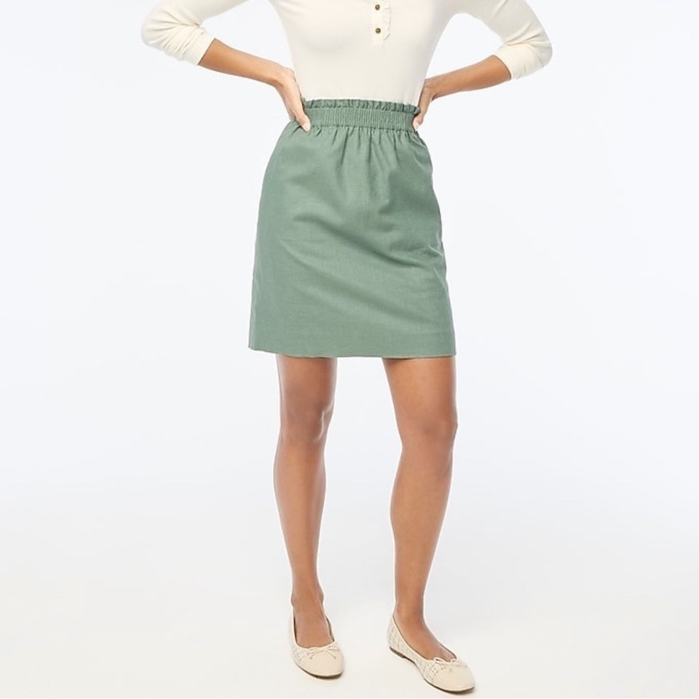 J. Crew Factory City Skirt Topiary 10 NWT